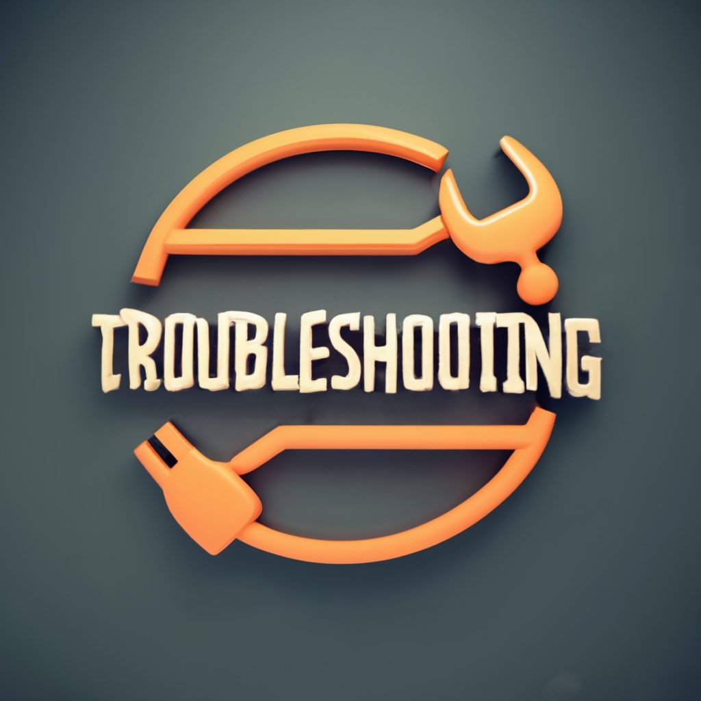 atroubleshooting written in the middle of a circle