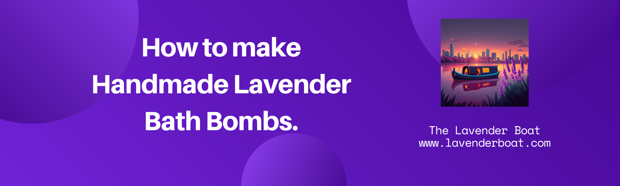 How to make Handmade Lavender Bath Bombs.